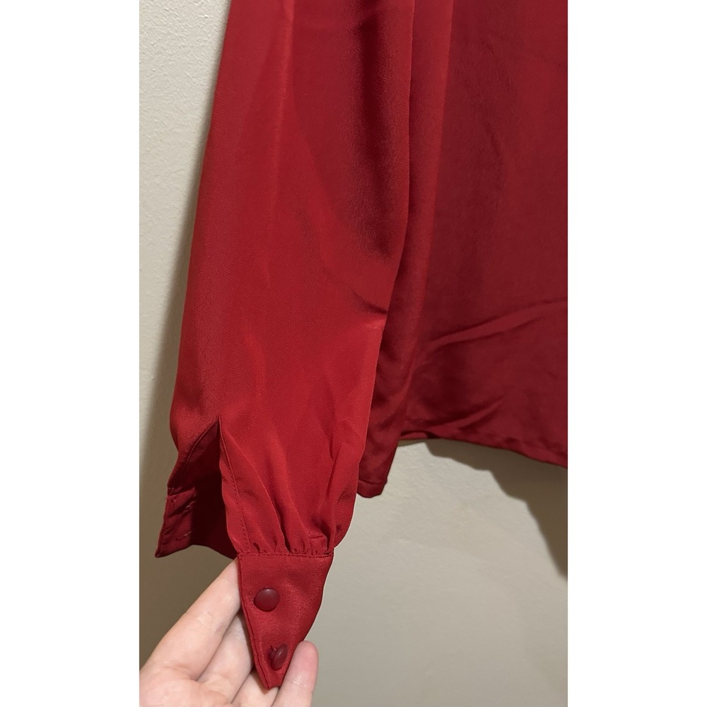 Pendleton Women's Mock Button Neck Button Down Vi… - image 4